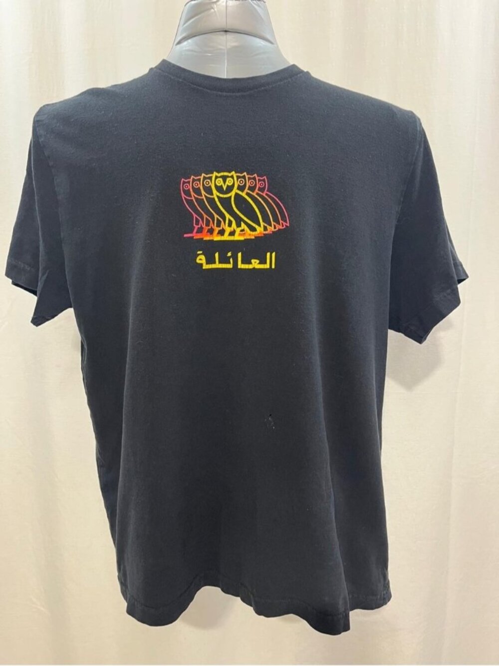 OVO Arabic Family Echo Owl Tee Large stretch comfort casual trendy